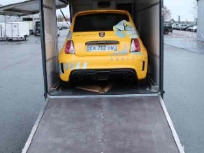 Remorque porte-voiture jumbo avec home car 1