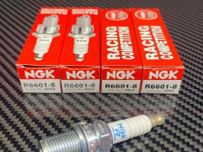 Lot de 4 Bougies NGK R6601-8