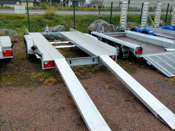 Remorque plateau porte-voiture 2T000 3