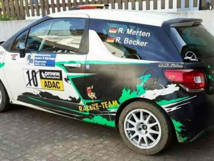 Citroen DS3 R1 with R3 Parts Trophy CAR WINNER CAR in Germany 4