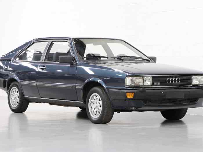AUDI 80 GT Coupé 5S - 47700 km - 1983 0
