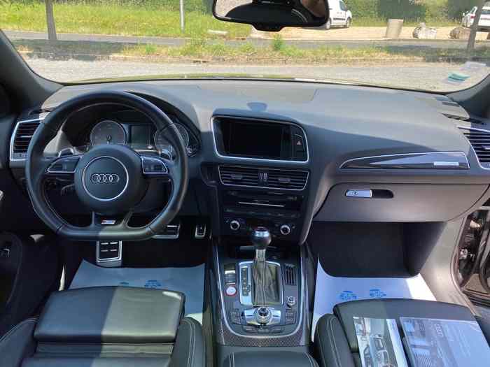 Echange Audi Sq5 313 cv Quattro gris Français full options 2