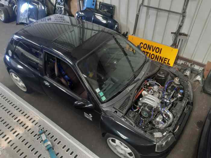Clio 1 kit maxi moteur volvo 480 turbo 12000€ 0