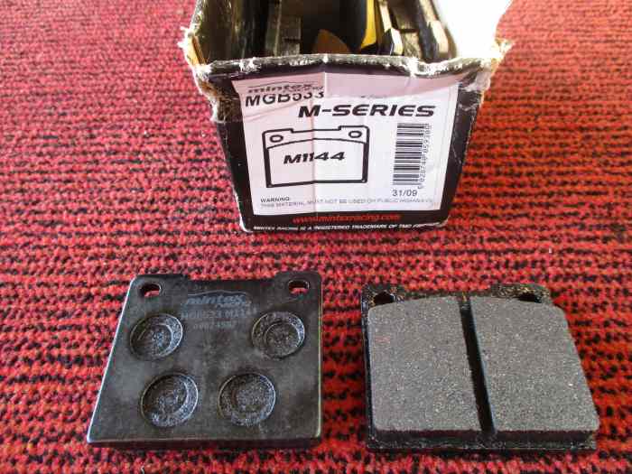 Plaquette de frein MINTEX M1144