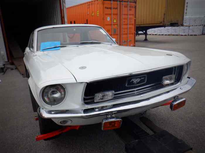 Véritable Mustang 68 390 GT Code S, EN FRANCE 0