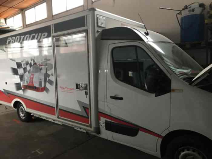 Renault master caisse grand volume porte voiture 0