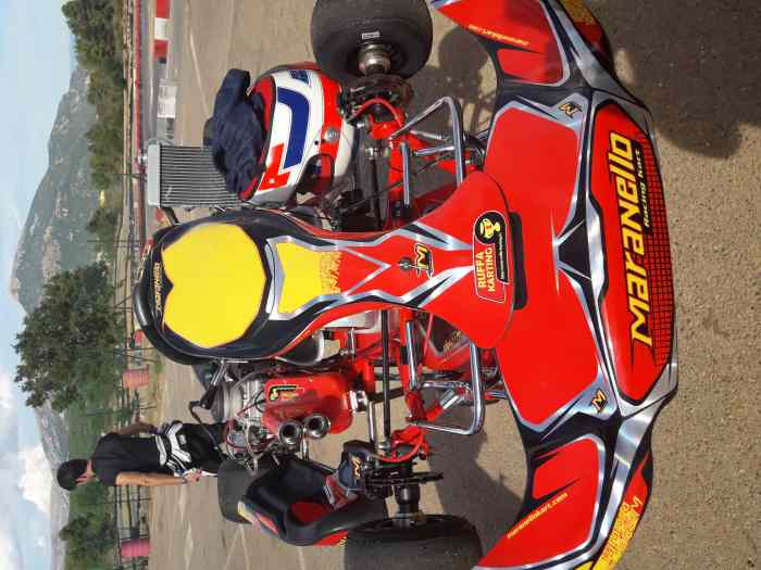 karting maranello KZ 125 palette 2