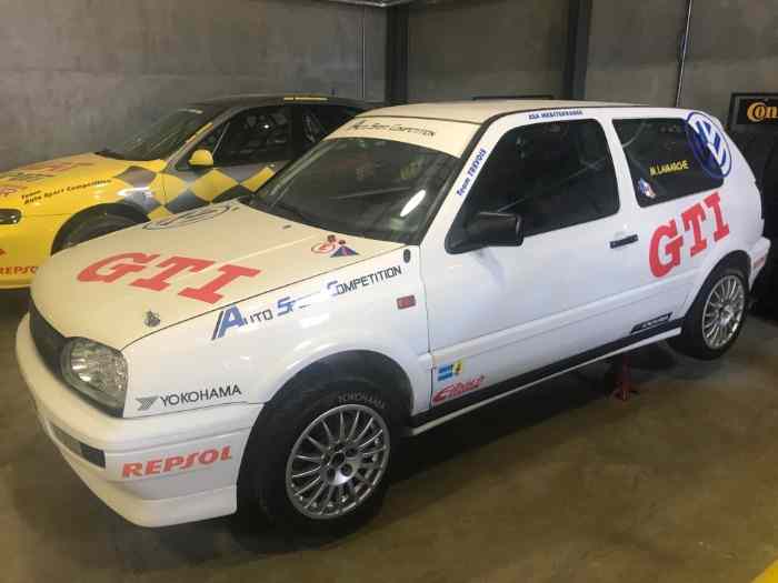 TRES BELLE VW GOLF 3 GTI 16S GROUPE N - EQUIPEE RALLYE - VHRS et ELLIGIBLE VHC 2021 1