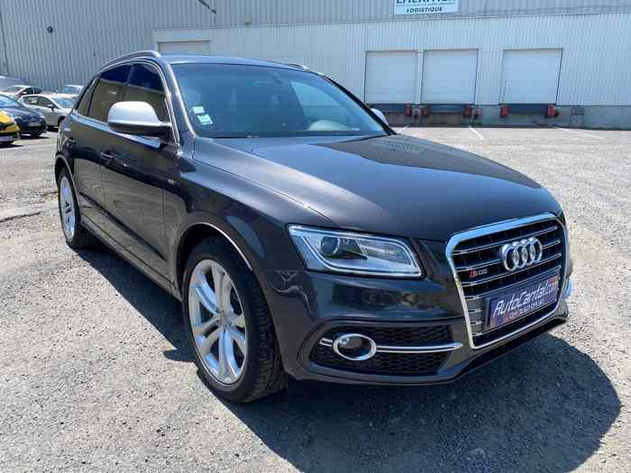 Echange Audi Sq5 313 cv Quattro gris Français full options 0