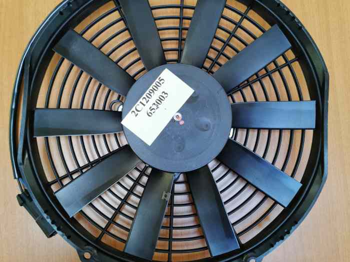 Ventilateur extraplat SPAL soufflant Ø 280 MM neuf 1