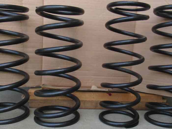Ressorts suspension Alpine A310
