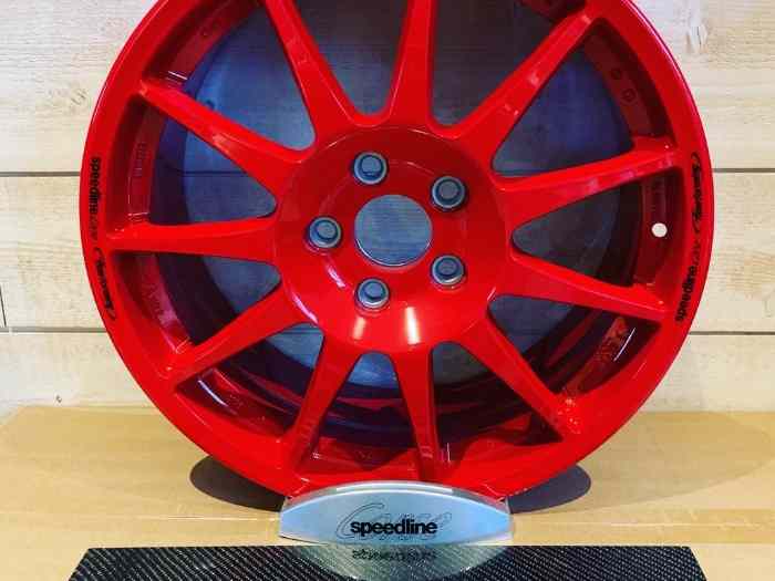 JANTE SPEEDLINE MEGANE 3RS/N4 ROUGE 18 POUCES