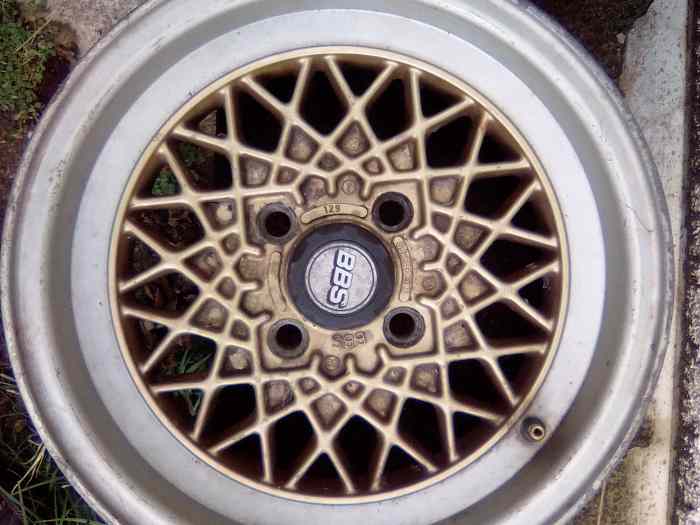 4 jantes BBS 6 x 13 entraxe 4 x 100