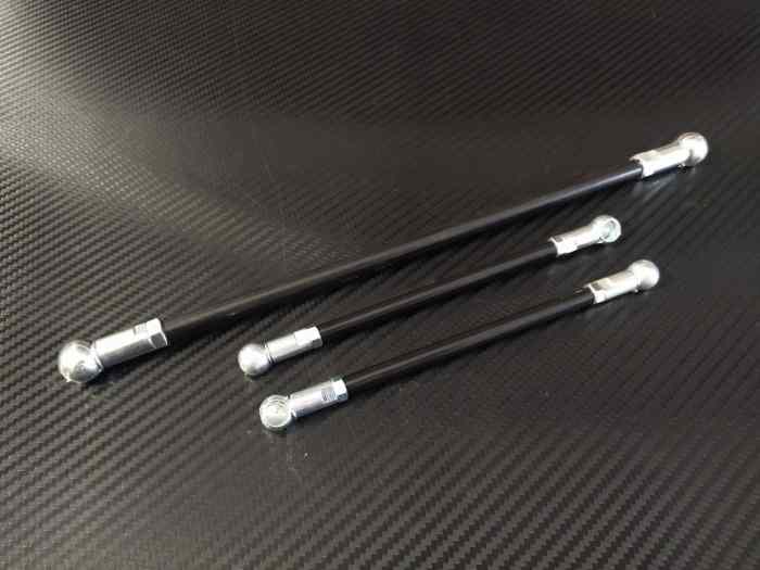 Tringlerie de boite rotulées renforcés Peugeot 106 Citroen Saxo Ax boite MA