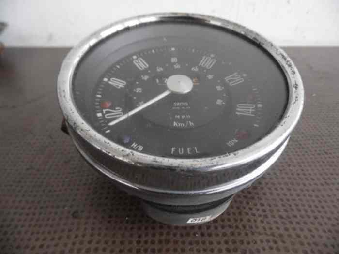 COMPTEUR SMITHS 140 KM/H AUSTIN MORRIS MINI MK1 1