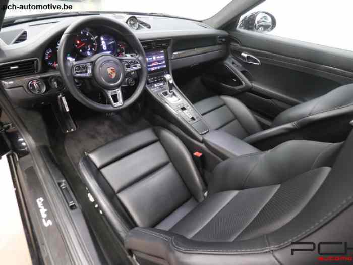 Porsche 991 Turbo S 3.8 580cv PDK - PANO - LED - FULL BLACK-40200KM-2017 2