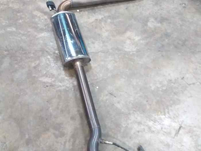 Ligne inox latérale Renault clio williams grA 0