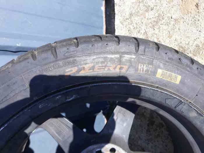 4 pneus pirelli pzero re7 retailler 17 pouces 1