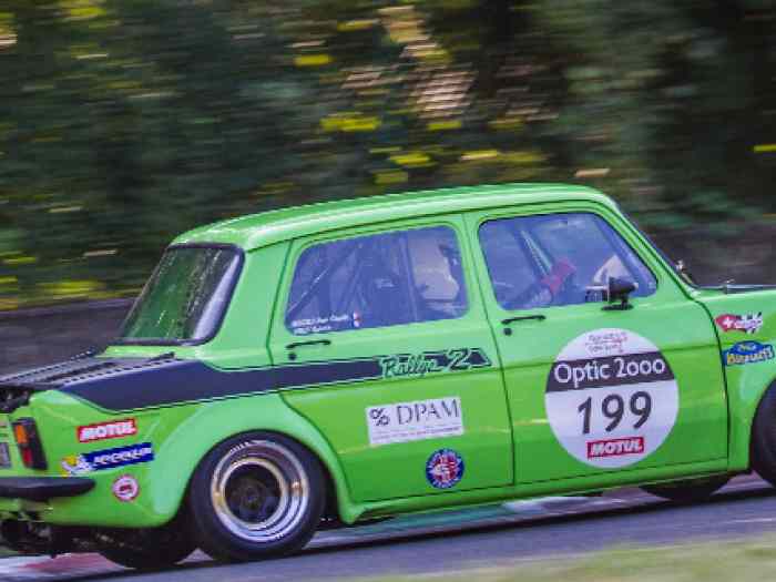 Rare voiture Simca Talbot Rallye 2 Groupe 2 avec état concours, historique d’exception, carte grise normale, PTH, Tour Auto, VHC 1