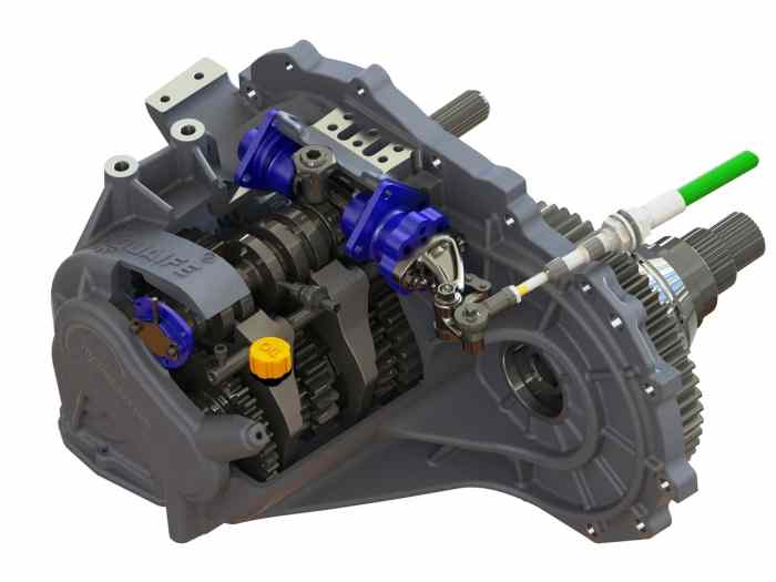 Quaife QBE6U Mitsubishi Lancer Evolution 5-Speed Sequential Gear Box