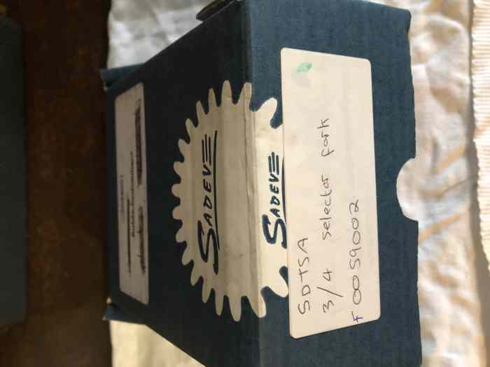 fourchette neuve 3/4e SADEV STDSA VENDUE 3