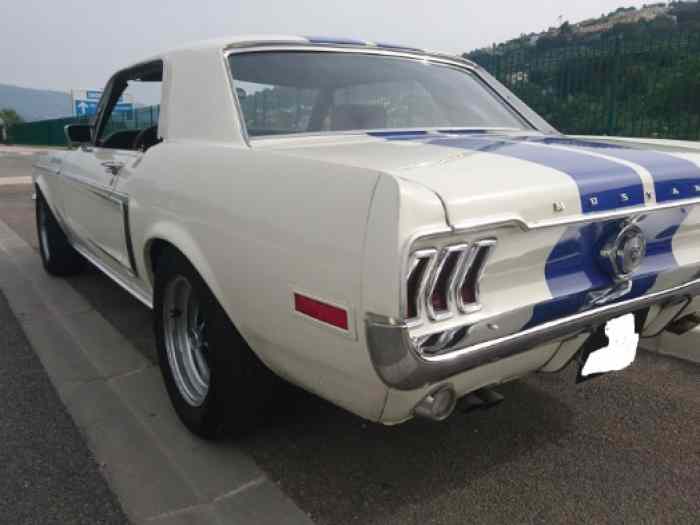 FORD MUSTANG COUPE 390 GT 6.4L-V8-37 CV 1968 1
