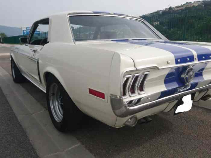 FORD MUSTANG COUPE 390 GT 6.4L-V8-37 CV 1968 1