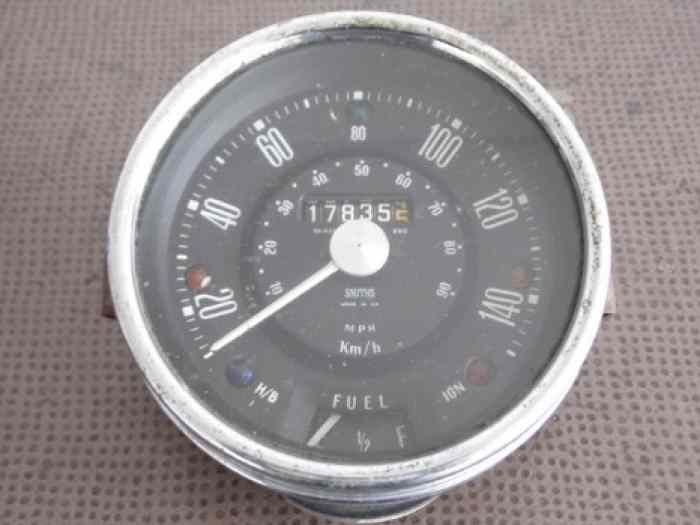 COMPTEUR SMITHS 140 KM/H AUSTIN MORRIS MINI MK1 0