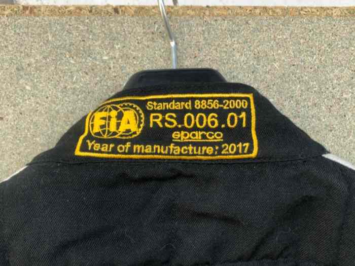 Combinaison Sparco Sprint FIA taille L-56 4