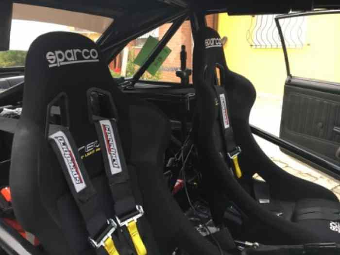 Paire de sièges baquets Sparco Rev taille M noirs homologués FIA 2
