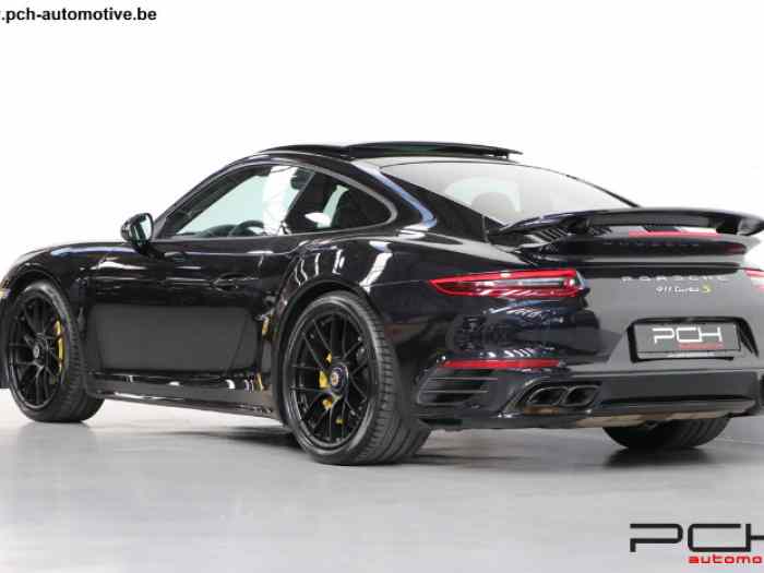 Porsche 991 Turbo S 3.8 580cv PDK - PANO - LED - FULL BLACK-40200KM-2017 1