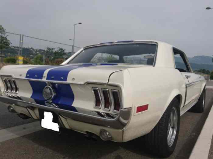 FORD MUSTANG COUPE 390 GT 6.4L-V8-37 CV 1968 2