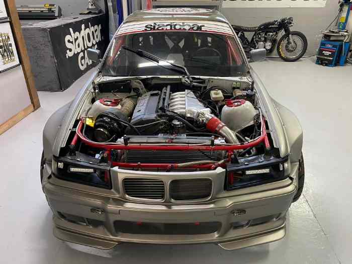 bmw e36 turbo m50b30 driftcar 600ch 750nm 4