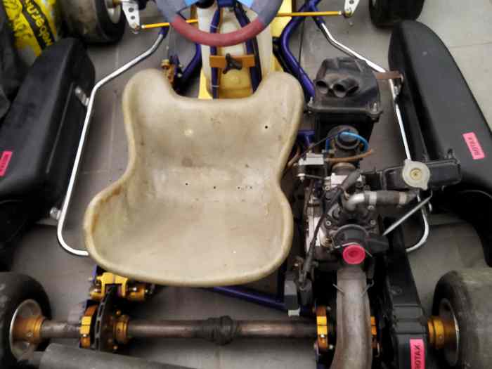 Vends ou échange kart 125 rotax max 1