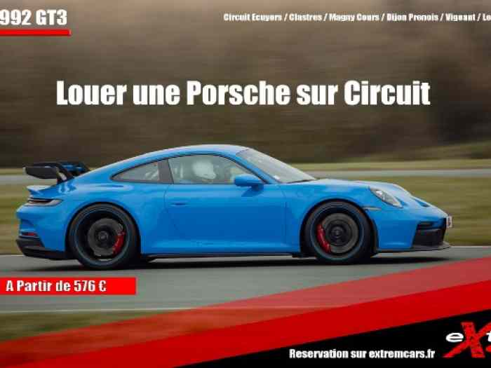 LOCATION PORSCHE 992 GT3, 718 GT4RS, 9...