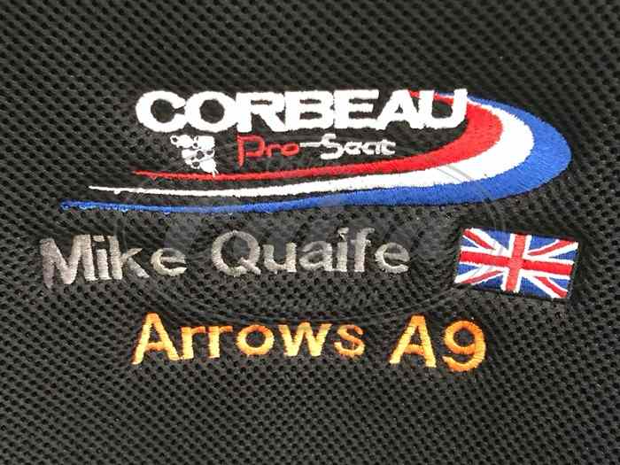 Arrows A9 Formula One - 1986 - Corbeau Seat - F1 4