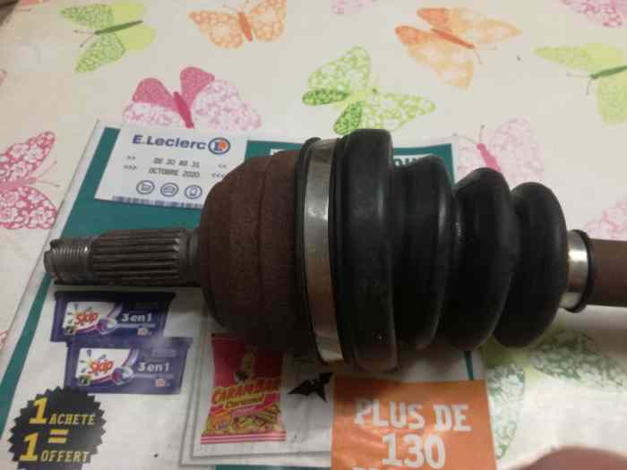 Cardan gauche portée plate 106 S16/VTS 16V 4