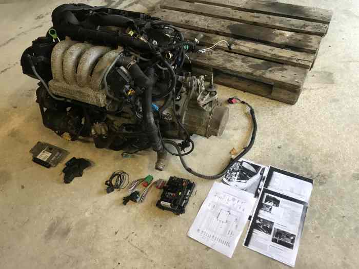 Kit swap Moteur complet 206 RC 190 cv