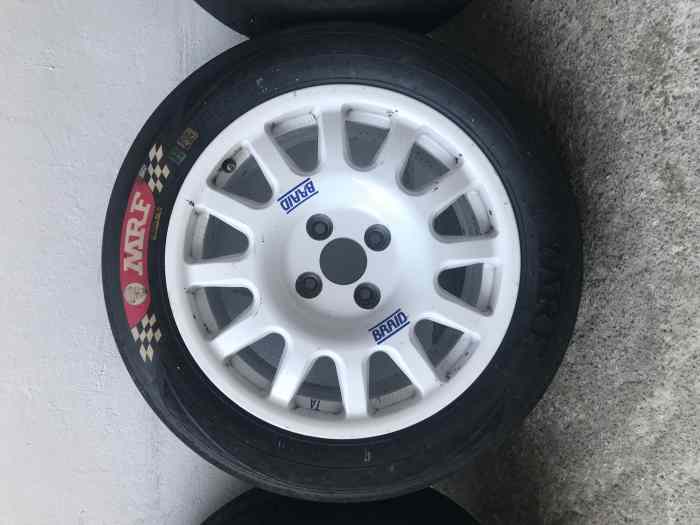 NEUMATICOS MRF ZTA fia + LLANTAS BRAID FULLRACE TA EN 15 (4X100) 5