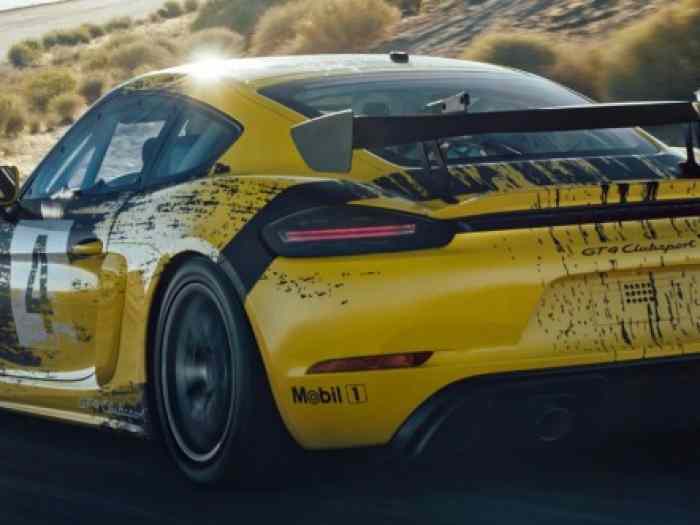 porsche cayman GT4 RS clubsport 2