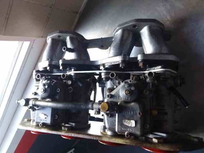 Rampe carbus SOLEX 40 moteur XU PSA 1