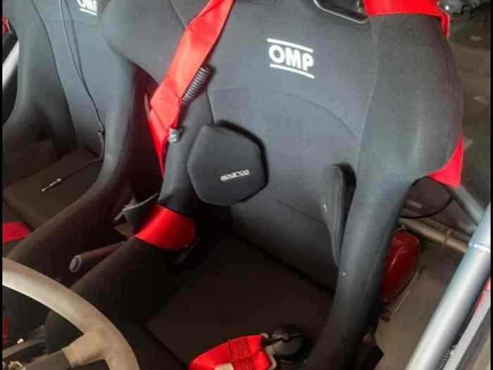 2 baquets omp état neuf 1 rallye