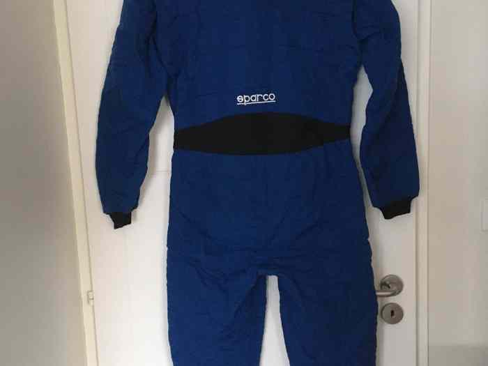 Combinaison Sparco Sprint RS-2.1 Bleue – photo 2 sur 3