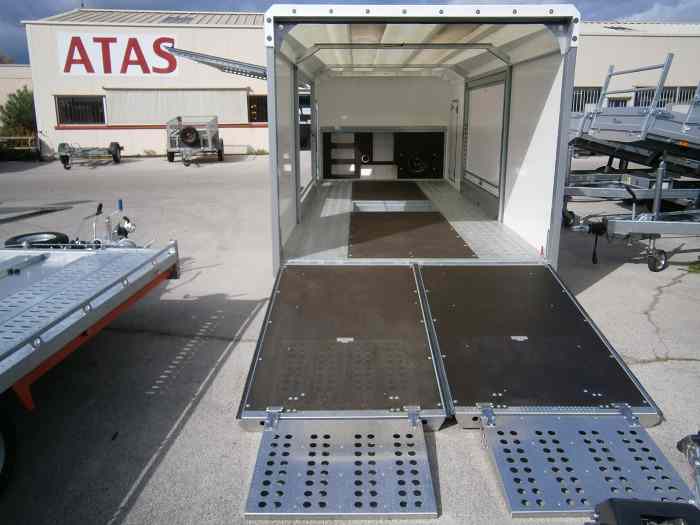 REMORQUE PORTE VOITURE BRIAN JAMES RACE SPORT 1