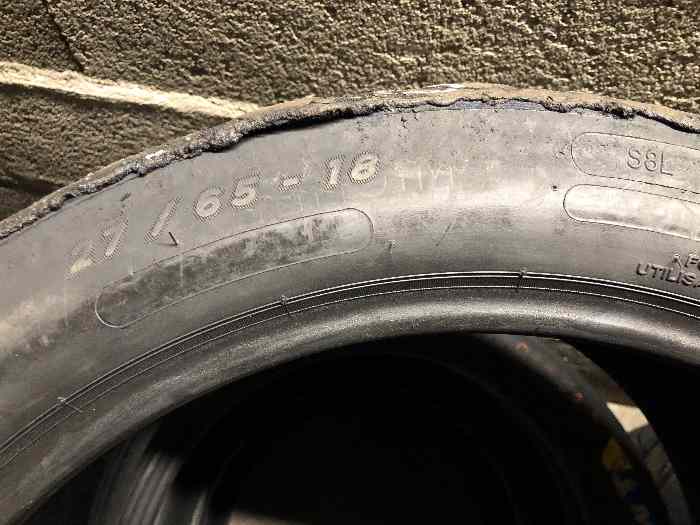 Pneus slick Michelin 18 Pouces - Alpine A110 Cup 2