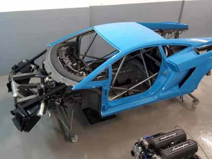 Lamborghini gallardo gt3 reiter restauration professionnelle 1