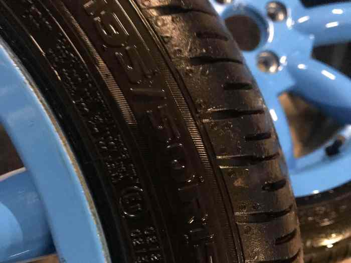 lot de 6 jantes Revolution 8 Branches 7X15 en 4x100 3