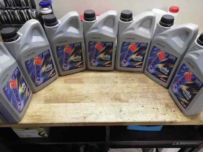 Huile moteur Syntha Prestige 10W60 LABO 0