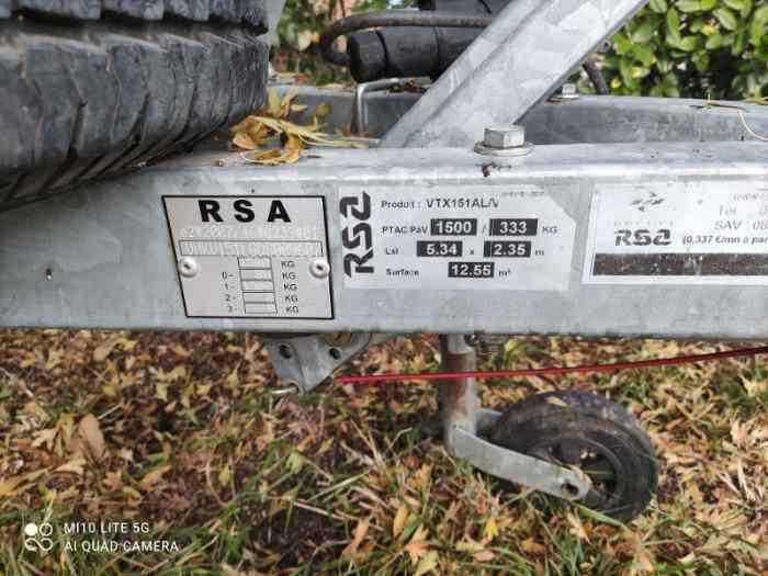 Remorque Satellite 1500kg 3
