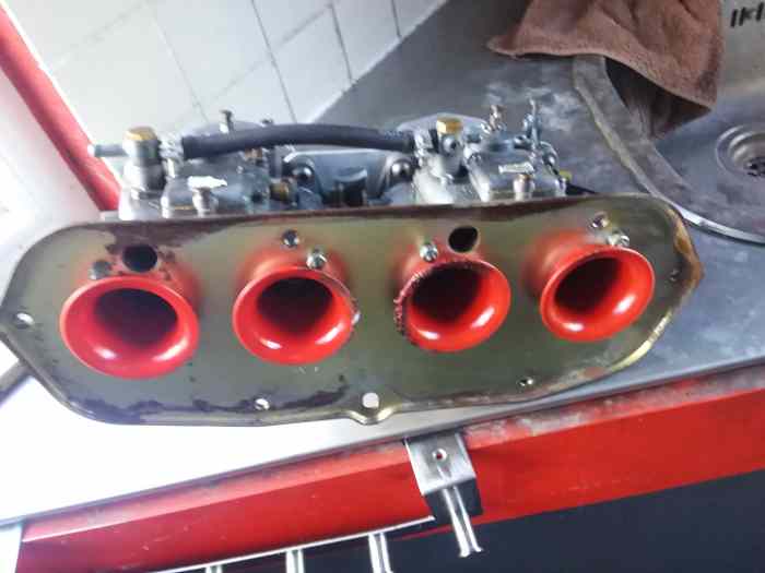 Rampe carbus SOLEX 40 moteur XU PSA 0